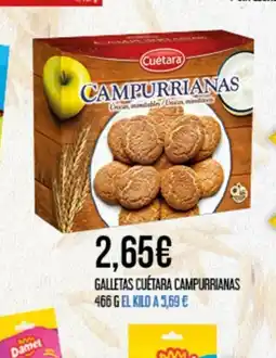 Claudio Galletas cuétara campurrianas oferta