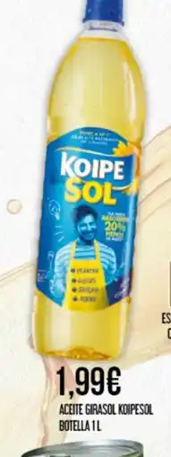 Claudio Aceite girasol koipesol botella oferta