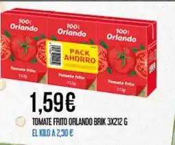 Claudio Tomate frito orlando brik oferta