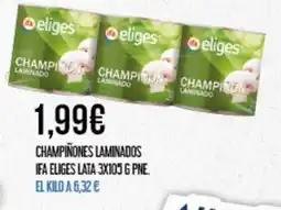 Claudio Champiñones laminados ifa eliges lata oferta