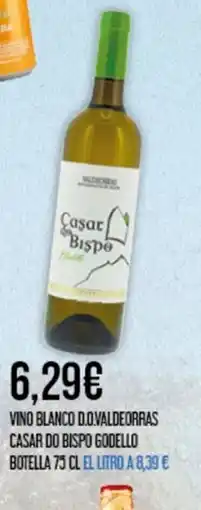 Claudio Vino blanco dovaldeorras casar do bispo godello oferta