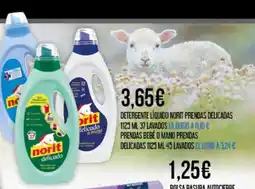 Claudio Detergente líquido norit prendas delicadas oferta