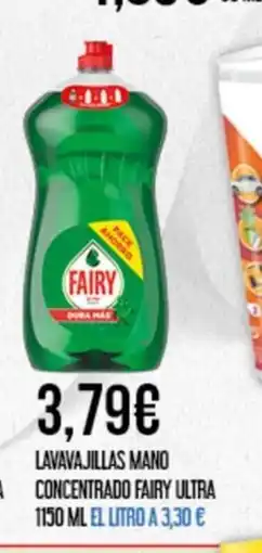 Claudio Lavavajillas mano concentrado fairy ultra oferta