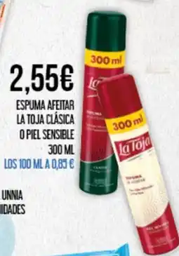 Claudio Espuma afeitar la toja clásica o piel sensible oferta