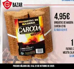 Claudio CARCOA Briquetas de madera oferta