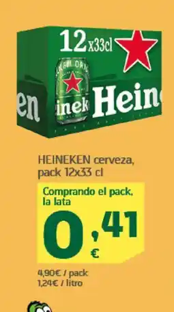 HiperDino HEINEKEN cerveza oferta
