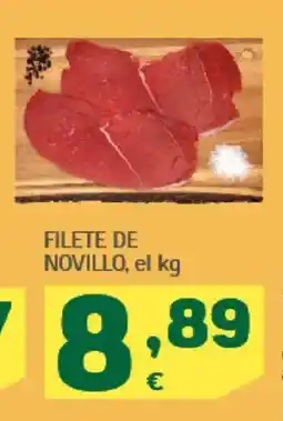 HiperDino Filete de novillo oferta