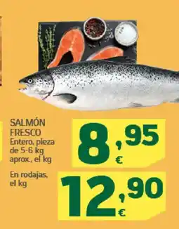 HiperDino Salmón fresco oferta