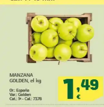 HiperDino Manzana golden oferta