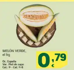 HiperDino Melón verde oferta