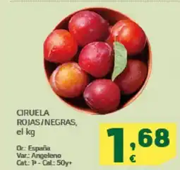 HiperDino Ciruela rojas/negras oferta