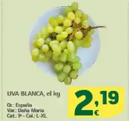 HiperDino Uva blanca oferta