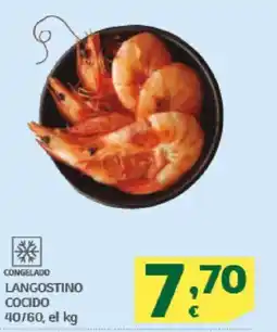 HiperDino Langostino cocido 40/60 oferta