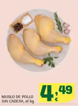 HiperDino Muslo de pollo sin cadera oferta