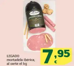 HiperDino LEGADO mortadela ibérica oferta
