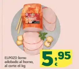 HiperDino ELPOZO lomo adobado al horno oferta