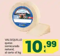 HiperDino VALSEQUILLO queso semicurado natural oferta