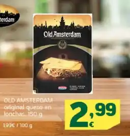 HiperDino OLD AMSTERDAM original queso en lonchas oferta