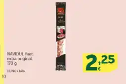 HiperDino NAVIDUL fuet extra original oferta