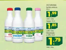 HiperDino ASTURIANA leche entera oferta
