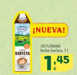 HiperDino ASTURIANA leche barista oferta