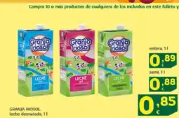HiperDino GRANJA RIOSOL leche desnatada oferta