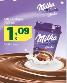 HiperDino MILKA shake oferta