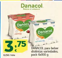 HiperDino DANACOL para beber distintas variedades oferta