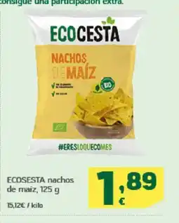 HiperDino ECOSESTA nachos de maiz oferta