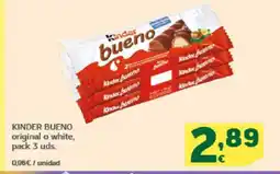 HiperDino KINDER BUENO original o white oferta