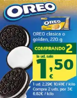 HiperDino OREO clásica o golden oferta