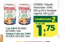 HiperDino LITORAL Fabada Asturiana -30% oferta