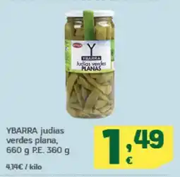 HiperDino YBARRA judias verdes plana oferta