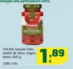HiperDino HELIOS tomate frito aceite de oliva virgen extra oferta