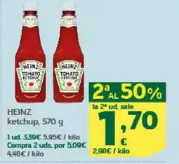 HiperDino HEINZ ketchup oferta