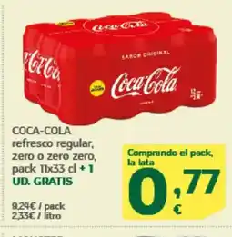 HiperDino COCA-COLA refresco regular, zero o zero zero oferta