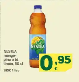 HiperDino NESTEA mango- pina o tė limon oferta