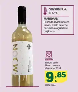 HiperDino MOON vino blanco seco o afrutado oferta
