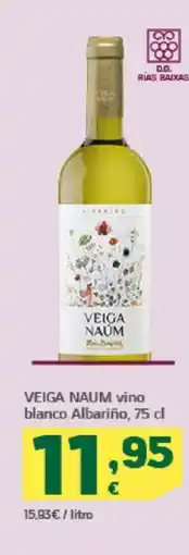 HiperDino VEIGA NAUM vino blanco Albariño oferta