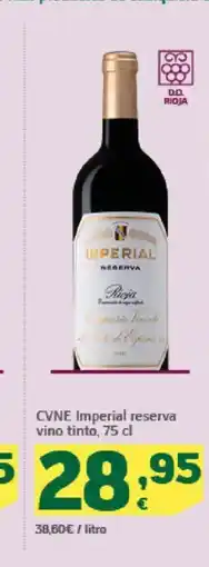 HiperDino CVNE Imperial reserva vino tinto oferta