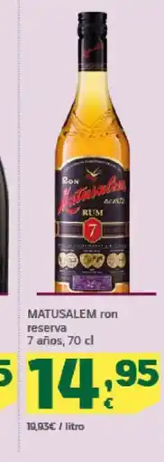 HiperDino MATUSALEM ron reserva 7 años oferta