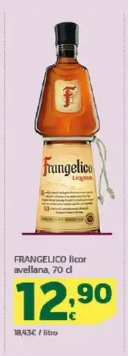HiperDino FRANGELICO licor avellana oferta