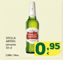 HiperDino STELLA ARTOIS cerveza oferta