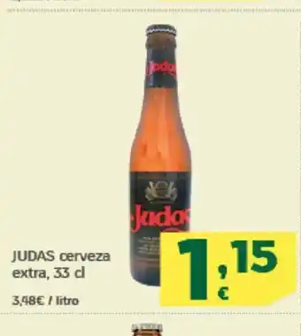 HiperDino JUDAS cerveza extra oferta