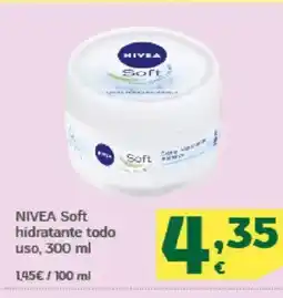 HiperDino NIVEA Soft hidratante todo uso oferta