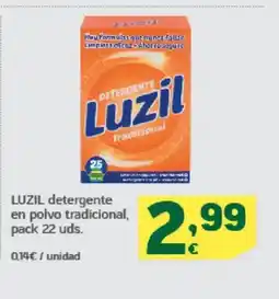 HiperDino LUZIL detergente en polvo tradicional oferta