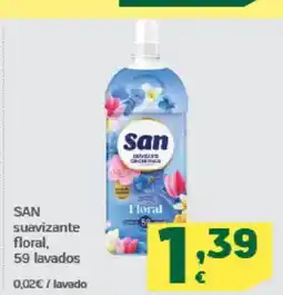 HiperDino SAN suavizante floral, 59 lavados oferta