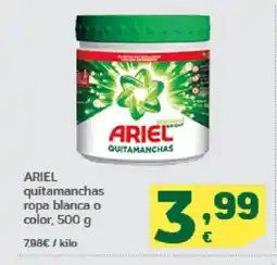 HiperDino ARIEL quitamanchas ropa blanca o color oferta
