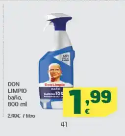 HiperDino DON LIMPIO baño oferta