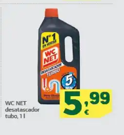 HiperDino WC NET desatascador tubo oferta